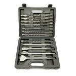 مته و قلم چهار شیار باس مدل LIFE_STYLE مجموعه 17 عددی